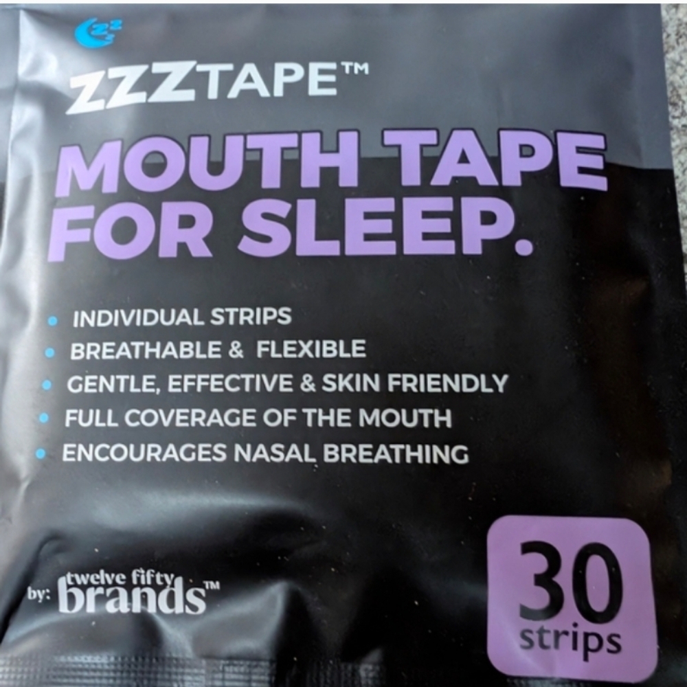 ZZZ Tape Mouth Tape - Black